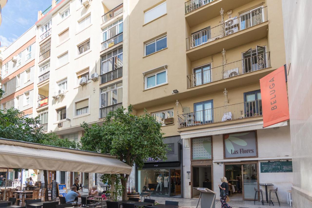 Marques De Larios Plaza Las Flores Parking Gratis Málaga Exterior foto
